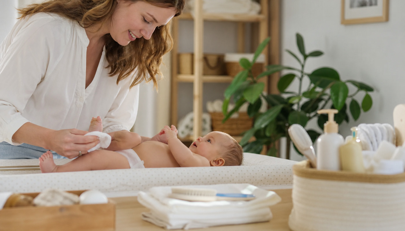 Toilette de bébé : les indispensables !
